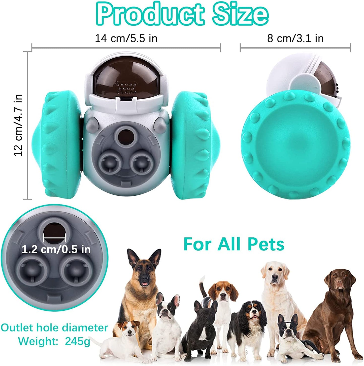 SmartyPaws: Interactive Treat-Dispensing Pet Toy